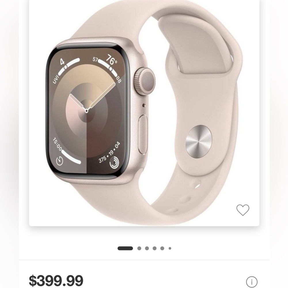 Apple Watch 9 41mm Starlight